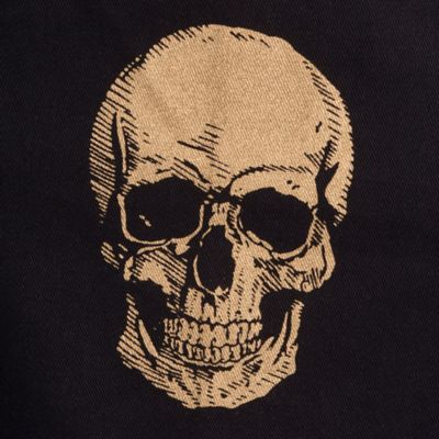 Image showing 7 th DII Skull Chef Apron, 28 in. x 35 in.