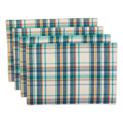 DII Assorted Camper Embellished Place Mats, 4 pc.
