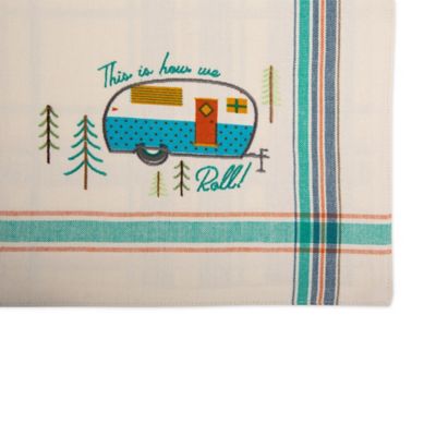 Image showing  Assorted Camper Embellished Place Mats, 4 pc.