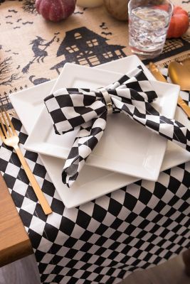 Image showing 7 th DII Harlequin Print Table Runner, 14 in. x 108 in.