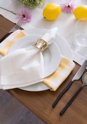 Image showing  Hemstitch Table Runner, 100 Percent Cotton