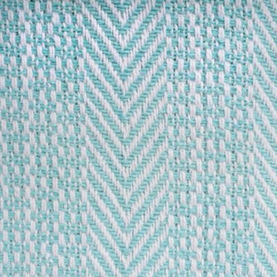 Image showing 6 th DII Cotton Herringbone Striped Throw Blanket, 50 in. x 60 in.