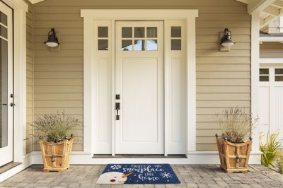 Image showing  Snow Place Like Home Natural Fiber Doormat