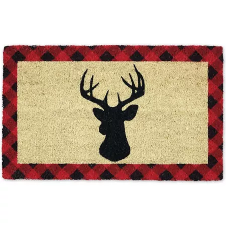 Zingz & Thingz Holiday Deer Doormat Christmas Door Mats