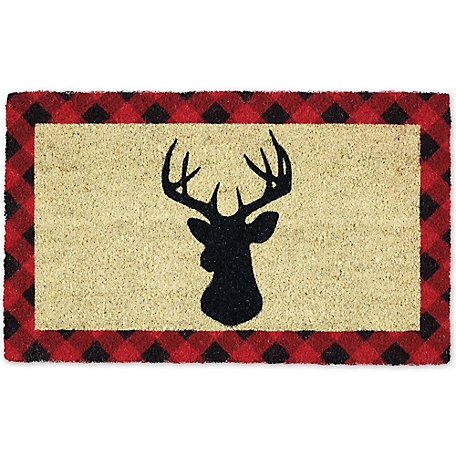Zingz & Thingz Holiday Stag Doormat