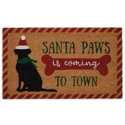 Zingz & Thingz Santa Paws Doormat
