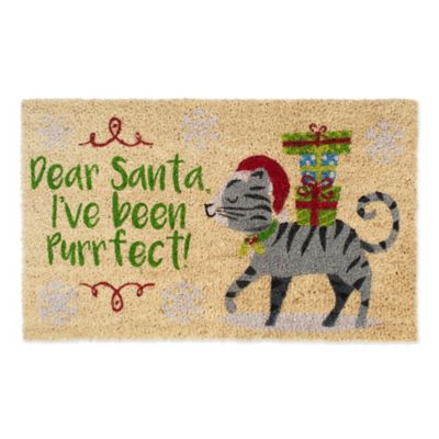 DII Dear Santa Doormat