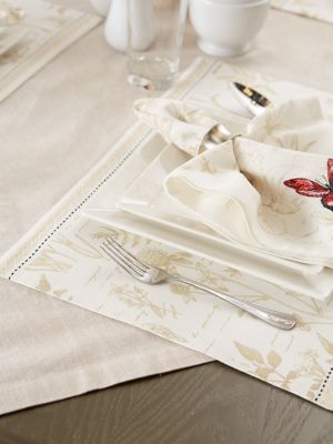 Image showing  Home Sweet Farmhouse Kitchen Textiles Holiday Table Place Mat