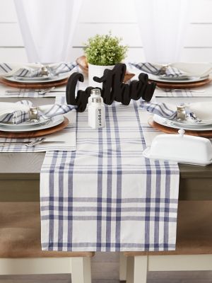 Image showing  Farm to Table Checkered Table Runner