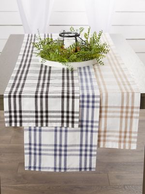 Image showing  Homestead Plaid Table Runner