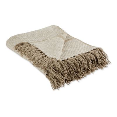 Zingz & Thingz Cotton Stripe Homespun Throw Blanket Great throw blanket