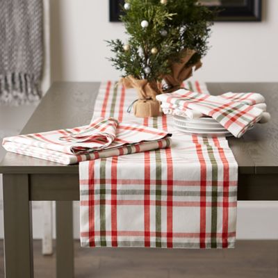 Image showing  Kitchen and Tabletop Jolly Tree Collection Table Runner