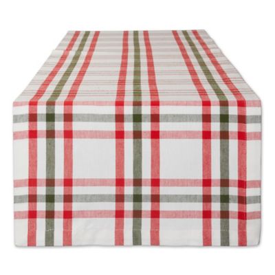 DII Kitchen and Tabletop Jolly Tree Collection Table Runner