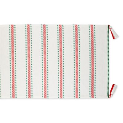 Image showing  Joyful Snowflakes Jacquard Collection Table Runner for Everyday Use