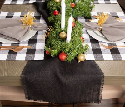 Image showing 6 th DII Jute Table Runner, 15 in. x 74 in.