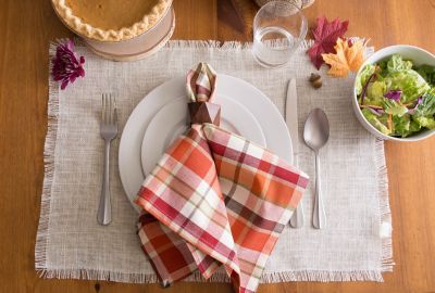 Image showing  Jute Table Place Mats, 13 in. x 19 in., 6-Pack