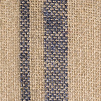 Image showing  Double Border Burlap Table Runner, 14 in. x 108 in., Compatible with Tables that Seat 8-10 People