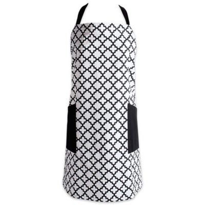 Zingz & Thingz Lattice Print 2-Pocket Apron, 29 in. x 37.5 in.