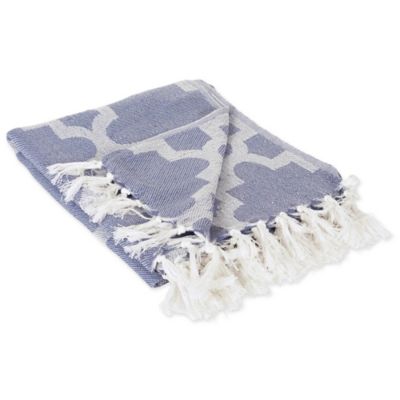 Zingz & Thingz Cotton Lattice Throw Blanket, 50 in. x 60 in. Great accent throw!