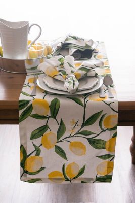 Image showing  Lemon Bliss Print Table Runner
