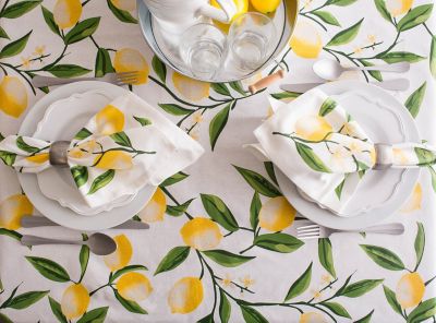 Image showing  Lemon Bliss Print Tablecloth