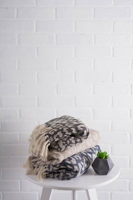 Image showing 6 th DII Cotton Leopard Throw Blanket, 50 in. x 60 in.