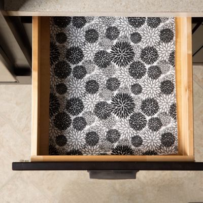 Image showing  Dahlia Fridge Shelf Liner pk., 12 in. x 10 ft., 2 pc.