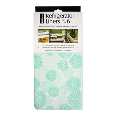 Zingz & Thingz Dahlia Fridge Liner Pack, 12 in. x 24 in., 6 pc.