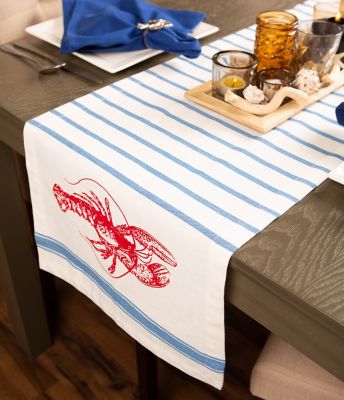 Image showing 7 th DII Lobster Stripe Table Runner