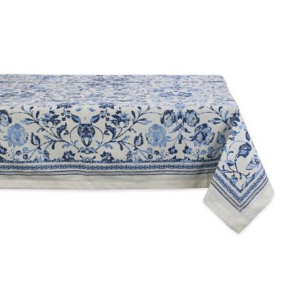 DII Madiera Printed Decorative Tablecloth