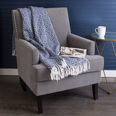 Image showing  Cotton Malachite Throw Blanket, 50 in. x 60 in.