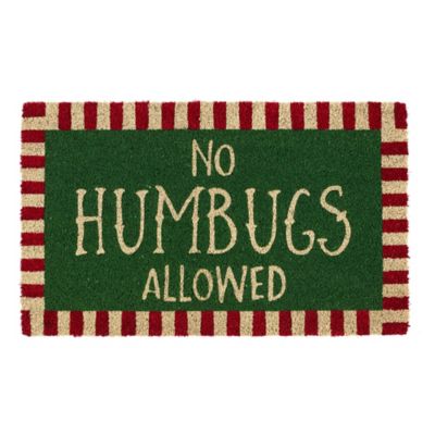 Zingz & Thingz No Humbugs Doormat