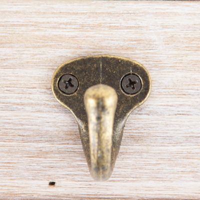 Image showing  Vintage Enamelware Tile Laundry Hook Sign, 18 in. x 9 in.