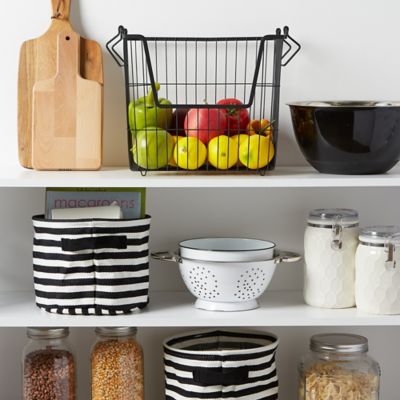 Image showing 5 th DII Rectangular Metal Basket, 12.5 in. x 11 in. x 9 in.