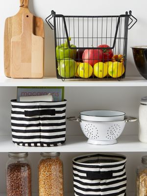 Image showing 7 th DII Rectangular Metal Basket, 12.5 in. x 11 in. x 9 in.