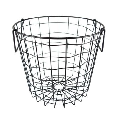 Zingz & Thingz Round Metal Basket, 12 in. x 12 in. x 10 in.
