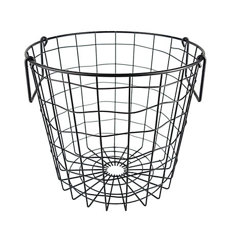 Zingz & Thingz Round Metal Basket, 12 in. x 12 in. x 10 in.