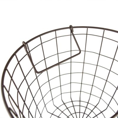 Image showing  Round Metal Basket, 12 in. x 12 in. x 10 in.