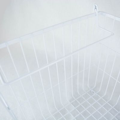 Image showing  Rectangular Metal Basket, 12.5 in. x 11 in. x 9 in.