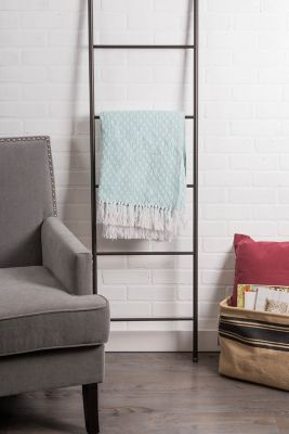 Image showing  Cotton Mini Diamond Throw Blanket, 50 in. x 60 in.