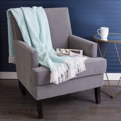 Image showing  Cotton Mini Diamond Throw Blanket, 50 in. x 60 in.