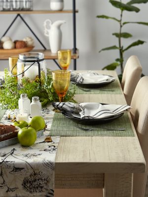 Image showing  PVC Tweed Place Mats, 13 in. x 18 in., 6-Pack