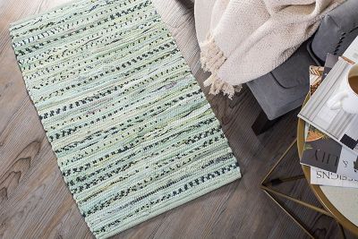 Image showing 1 th DII Multi Color Rag Rug