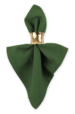 DII Hammered Napkin Rings, 12 pc.