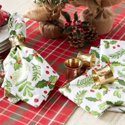 Image showing  Hammered Napkin Rings, 12 pc.