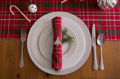 Image showing  Christmas Tree Napkin Rings, 6 pc.