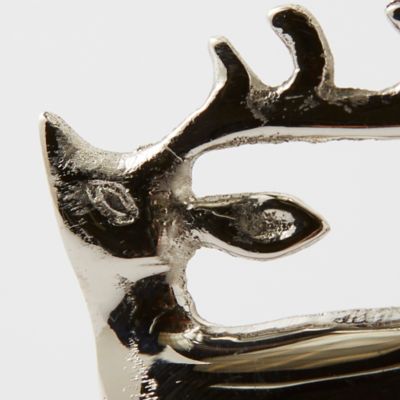 Image showing  Silver Stag Napkin Rings, 6 pc.