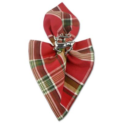 Image showing  Silver Stag Napkin Rings, 6 pc.