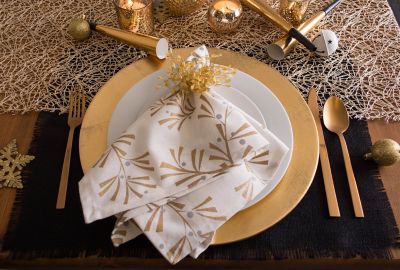 Image showing  Beaded Burst Napkin Rings, 6 pc.