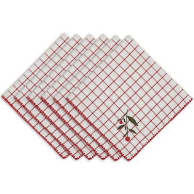 Zingz & Thingz Berry Sprig Napkin Set